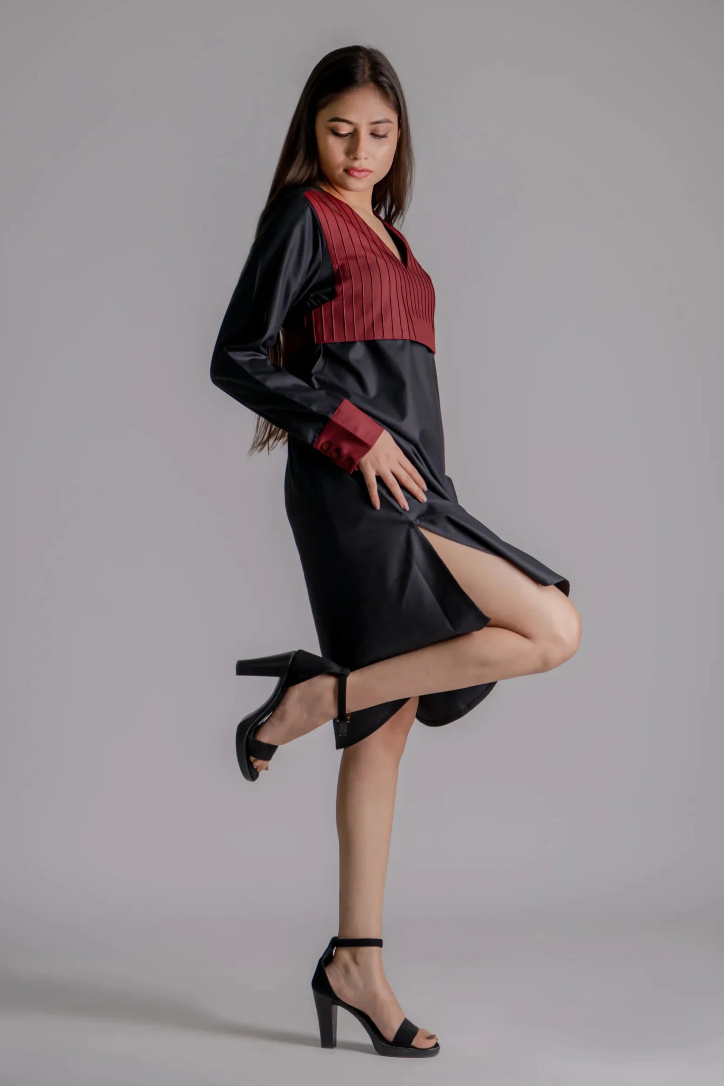 THE BUCKLE BACK DRESS