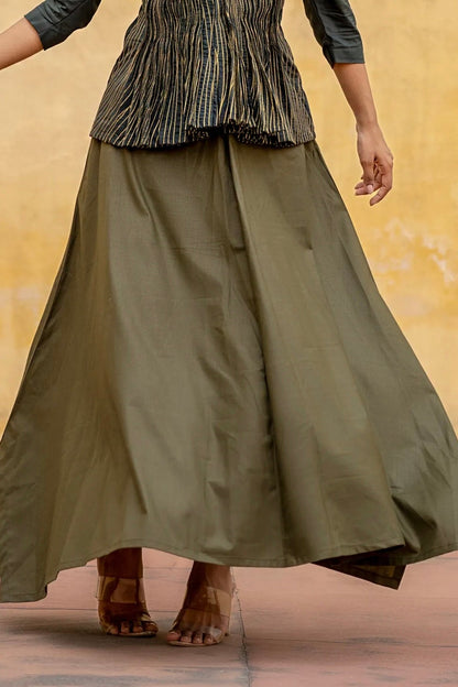 MINIMAL ZARI SET - (only SKIRT)