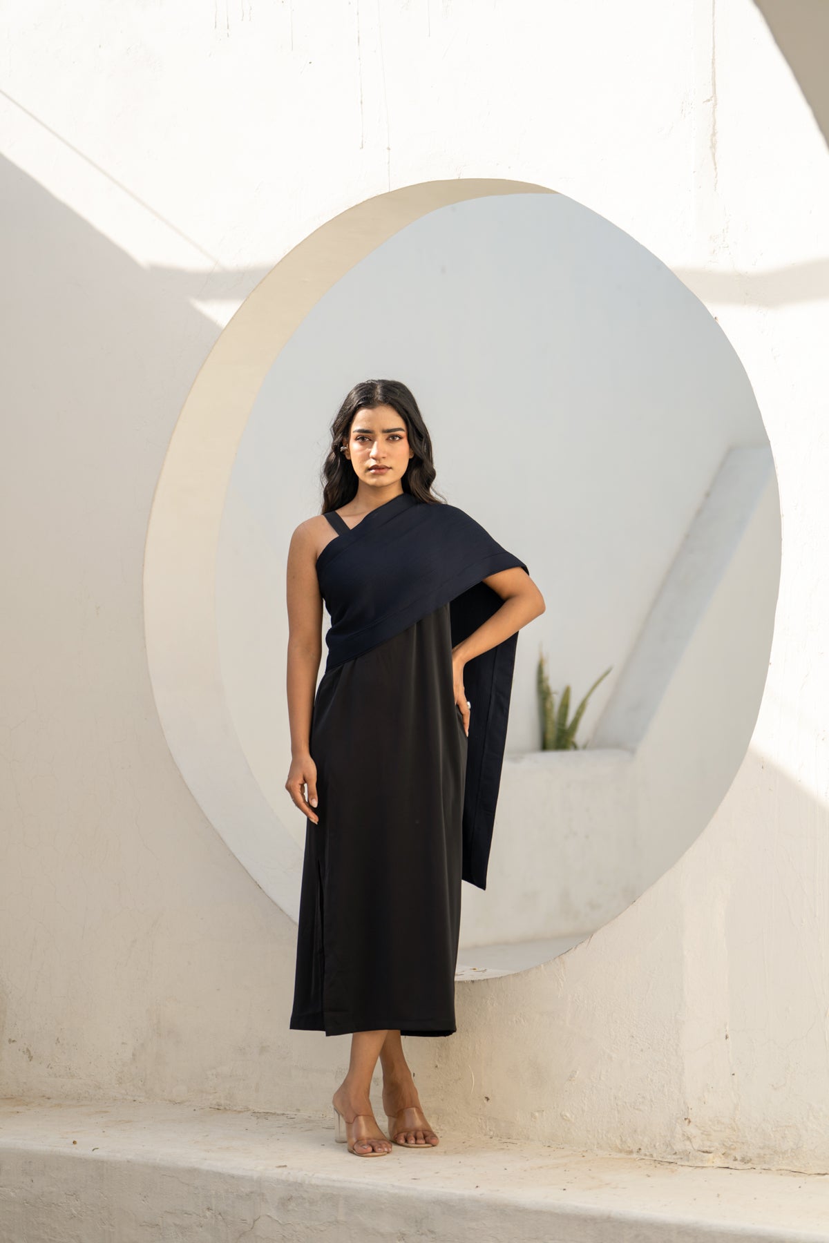THE DRAPE DRESS