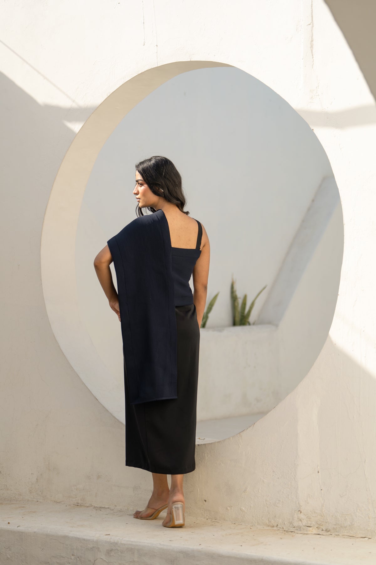 THE DRAPE DRESS