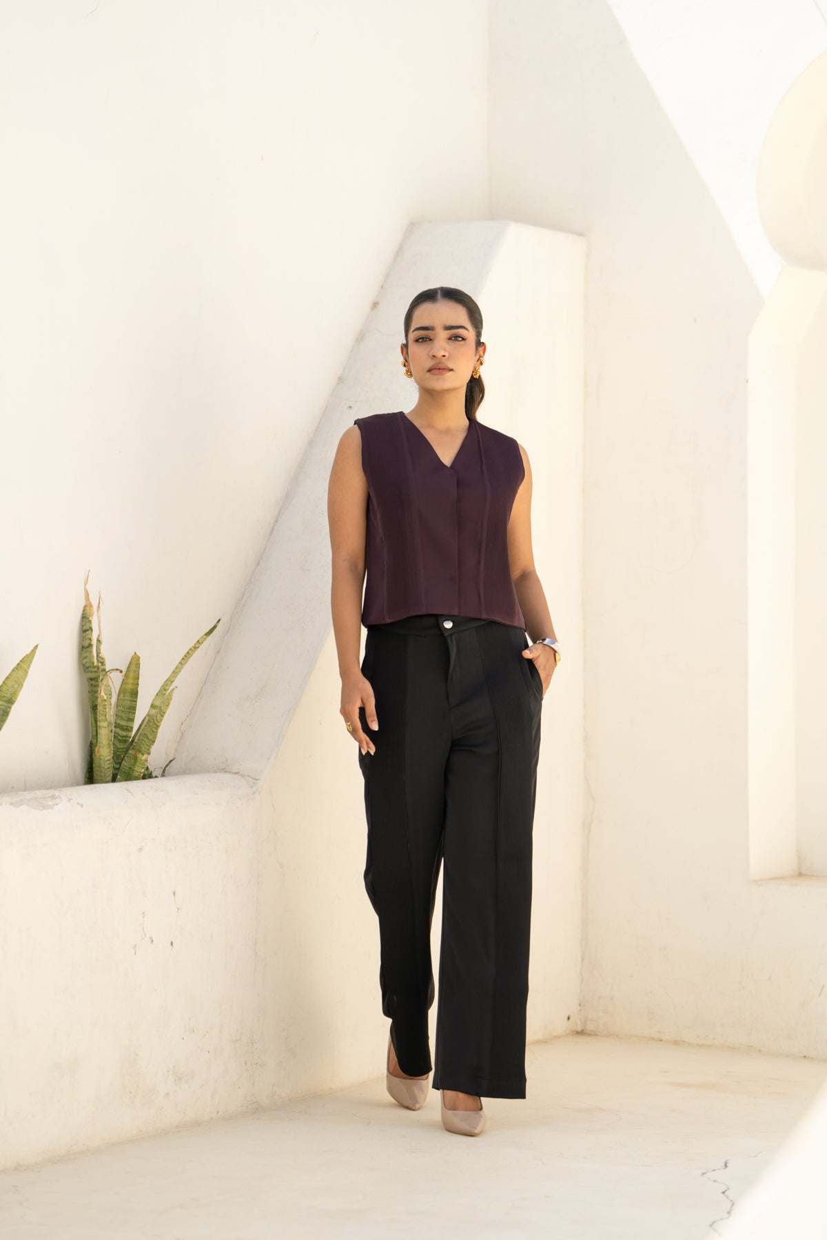 THE CORDED WAISTCOAT - SINGLE TONE