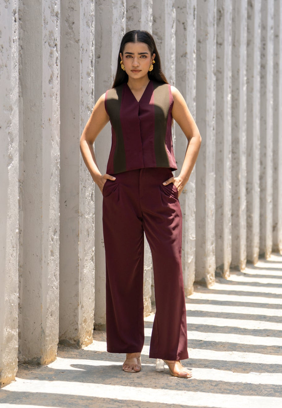 THE CORDED WAISTCOAT - DUAL TONE