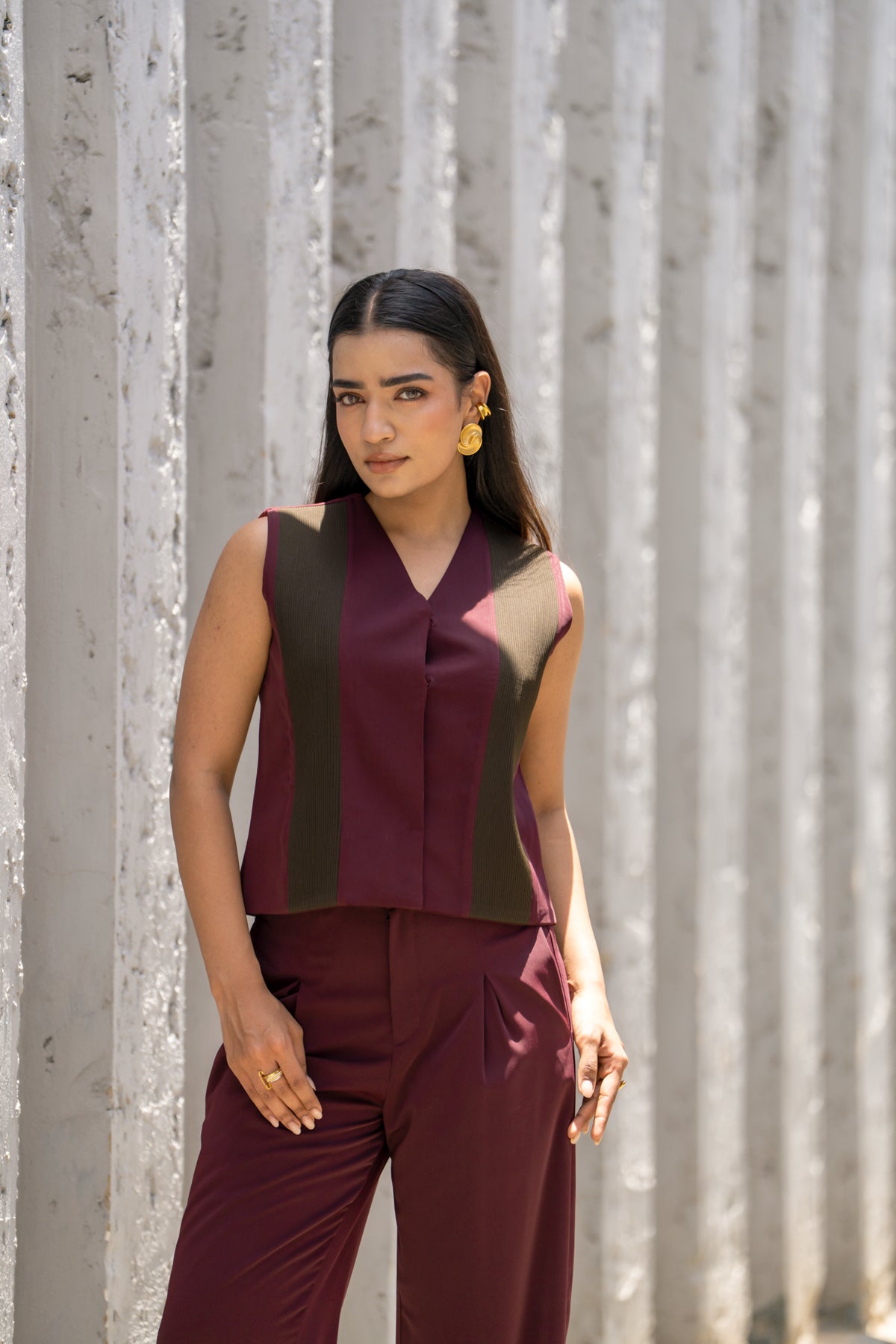 THE CORDED WAISTCOAT - DUAL TONE
