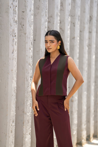 THE CORDED WAISTCOAT - DUAL TONE