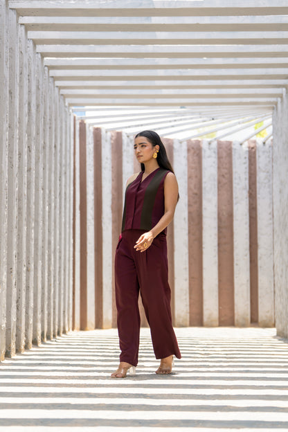 THE CORDED WAISTCOAT - DUAL TONE
