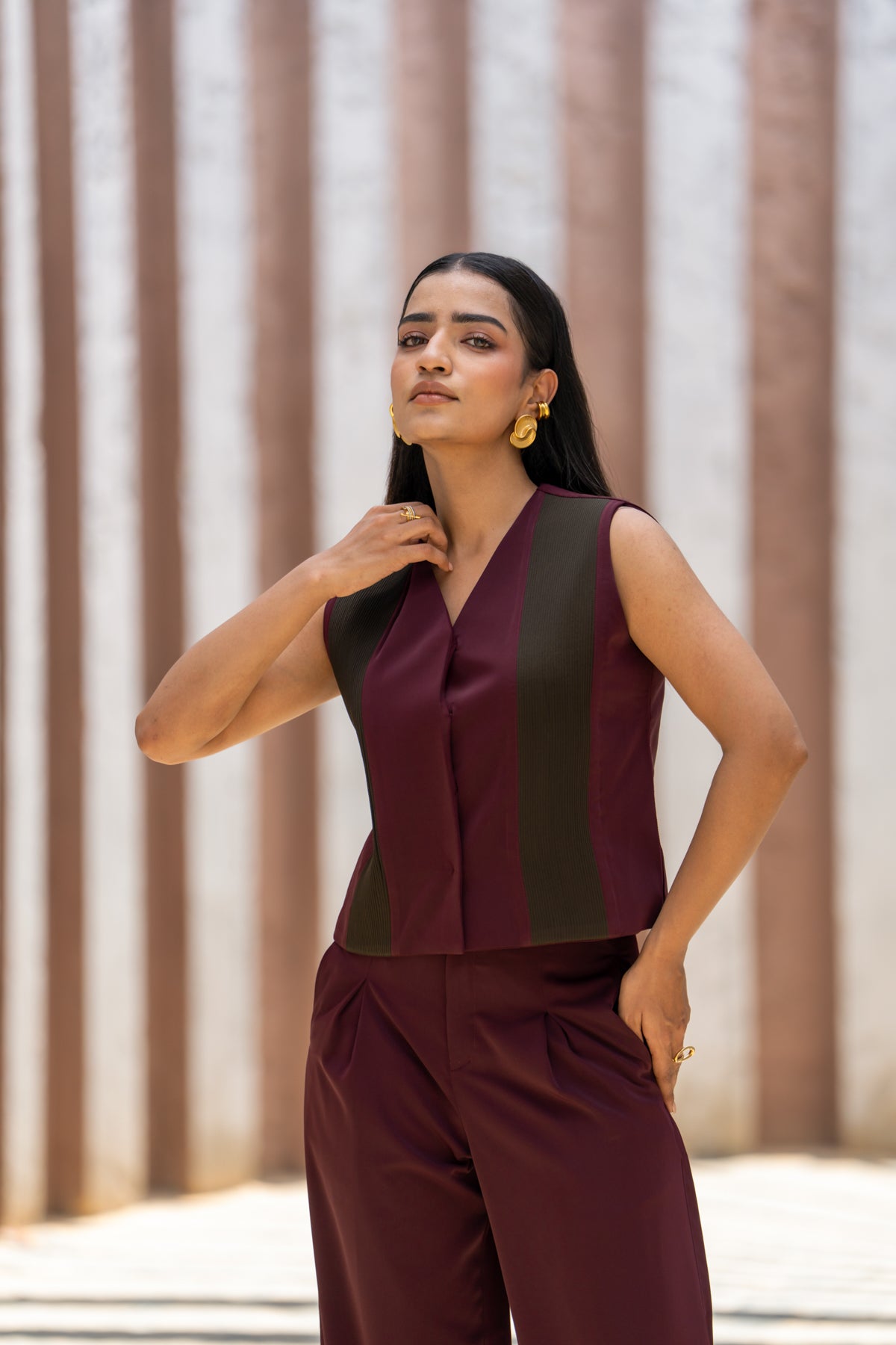 THE CORDED WAISTCOAT - DUAL TONE