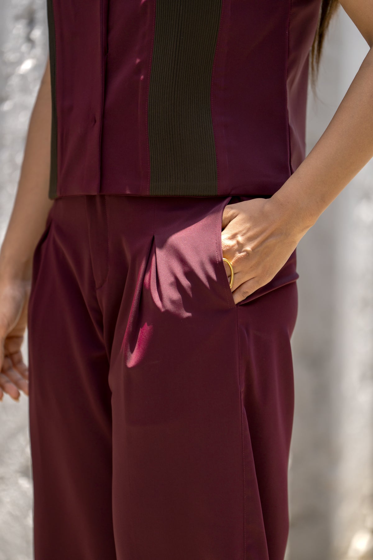 THE CORDED WAISTCOAT - DUAL TONE