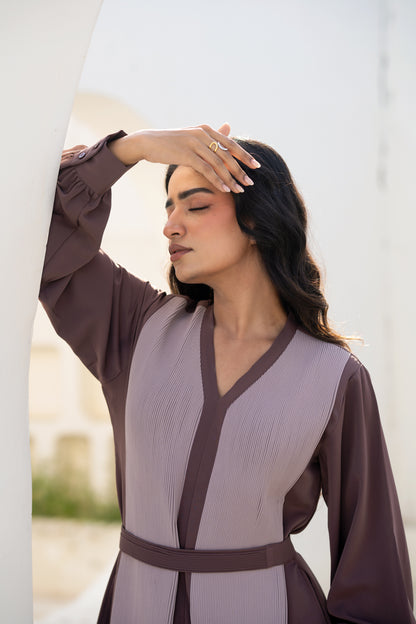 THE CLASSIC CORDED DRESS - DUAL TONE