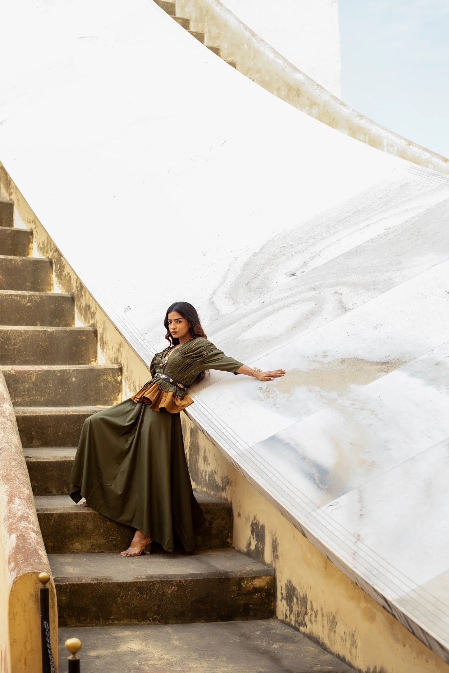 THE DOUBLE LAYER SET - (only SHIRT)