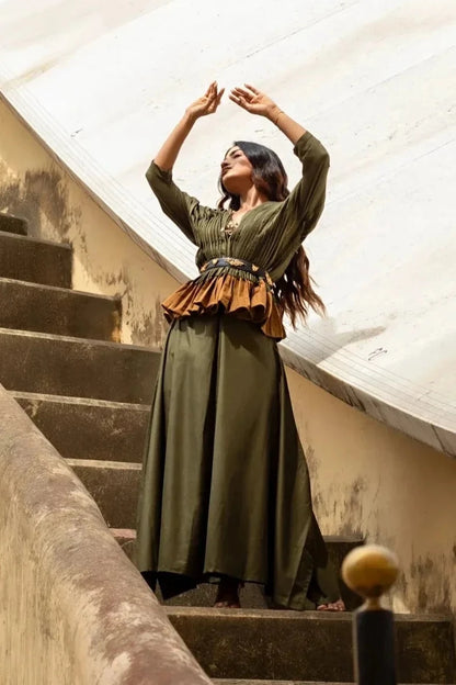 THE DOUBLE LAYER SET - (only SKIRT)