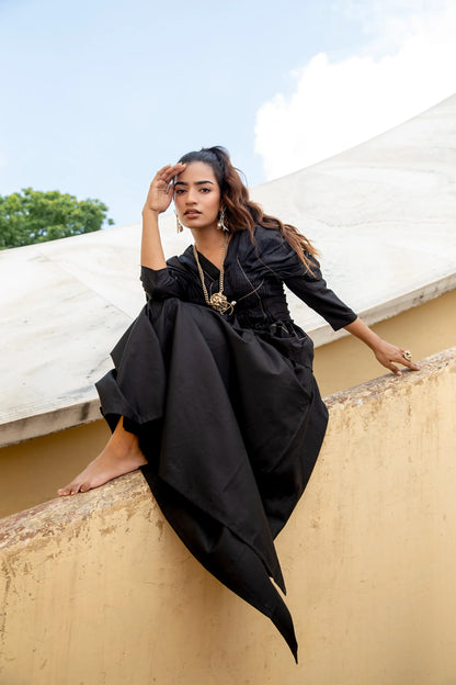 MINIMAL ZARI SET- (only SHIRT)