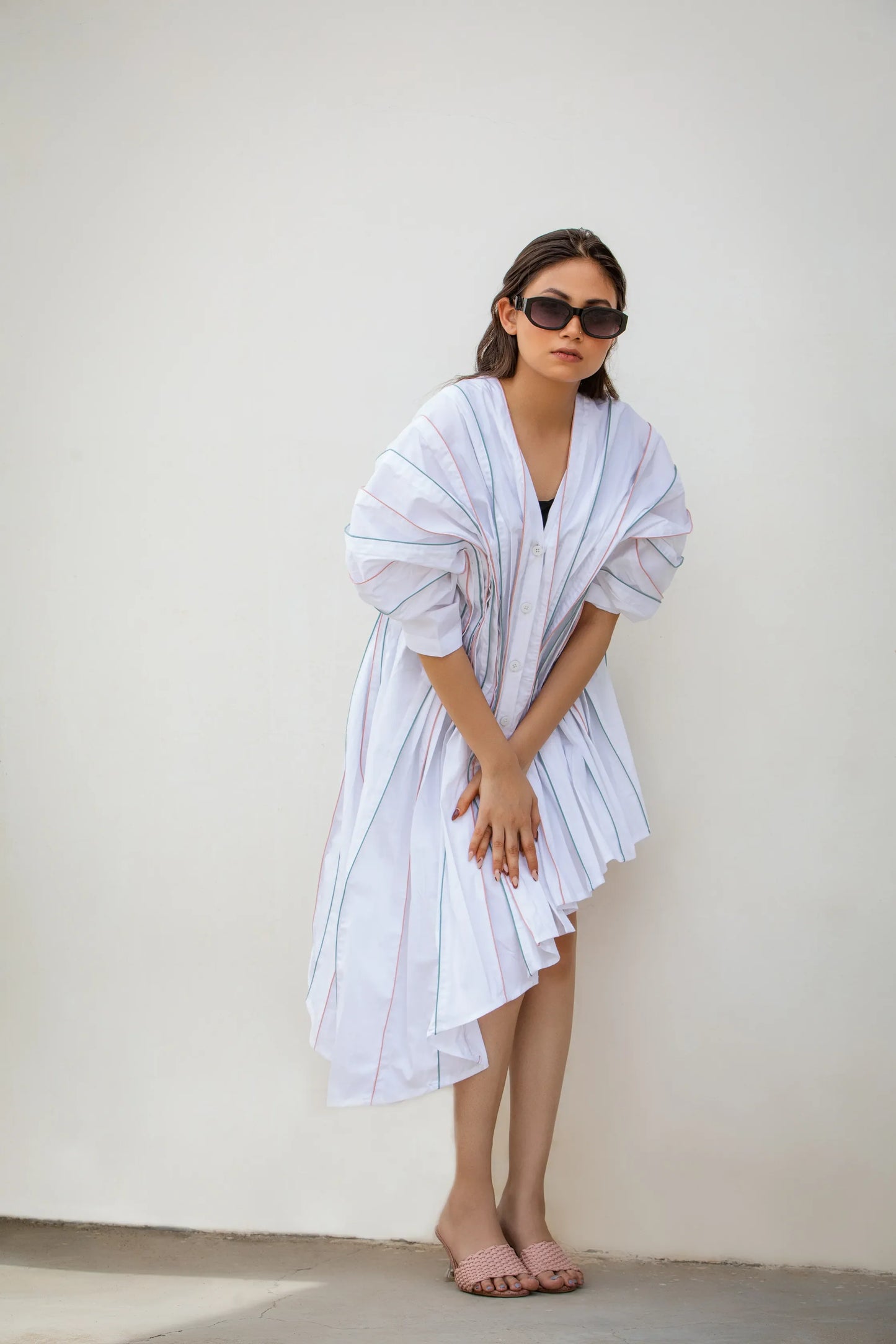 THE ASYMMETRIC WIRED DRESS