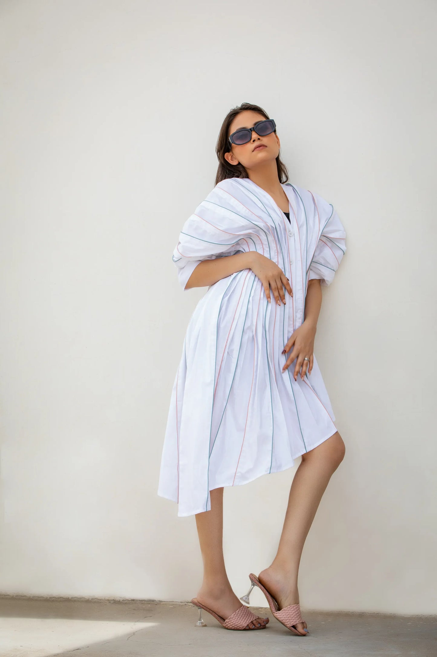 THE ASYMMETRIC WIRED DRESS
