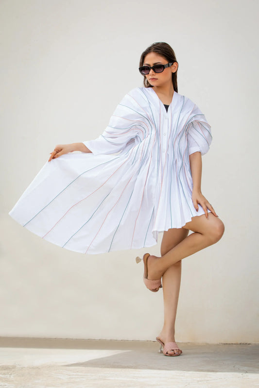 THE ASYMMETRIC WIRED DRESS