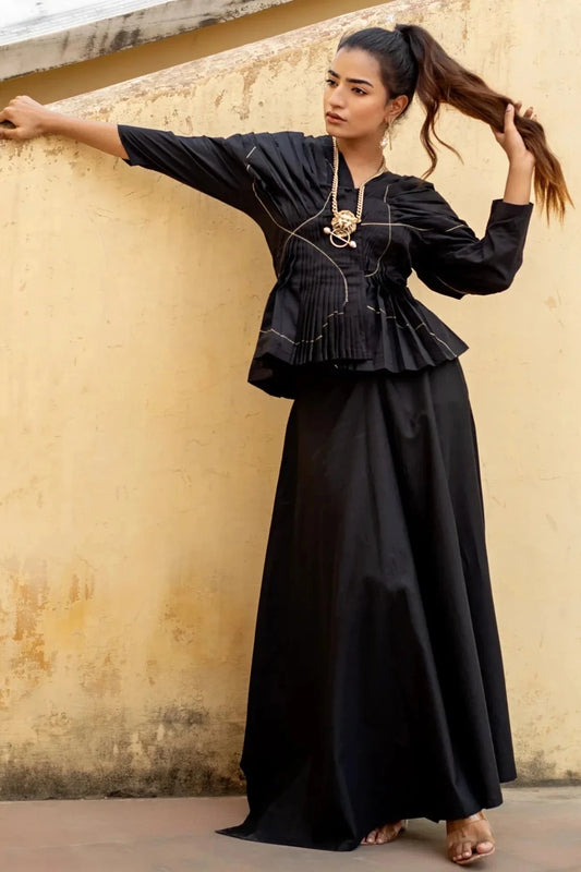 KOSHUE ASYMMETRIC SKIRT