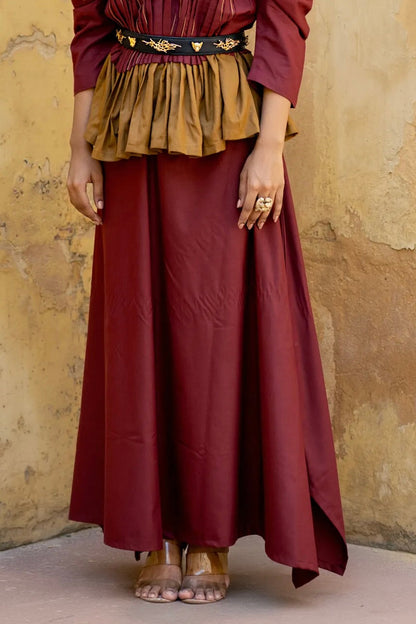 KOSHUE ASYMMETRIC SKIRT