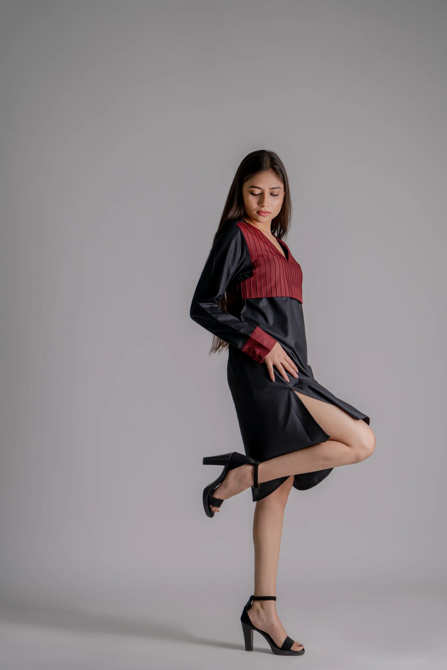 THE BUCKLE BACK DRESS