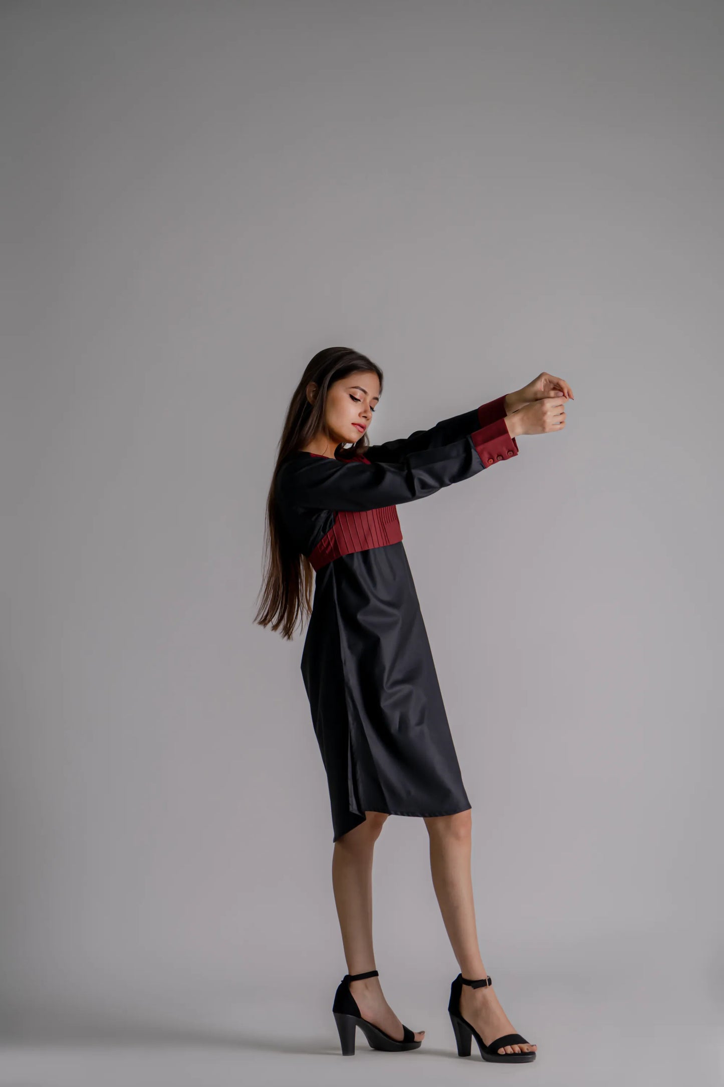 THE BUCKLE BACK DRESS