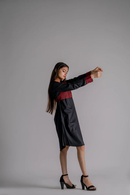 THE BUCKLE BACK DRESS