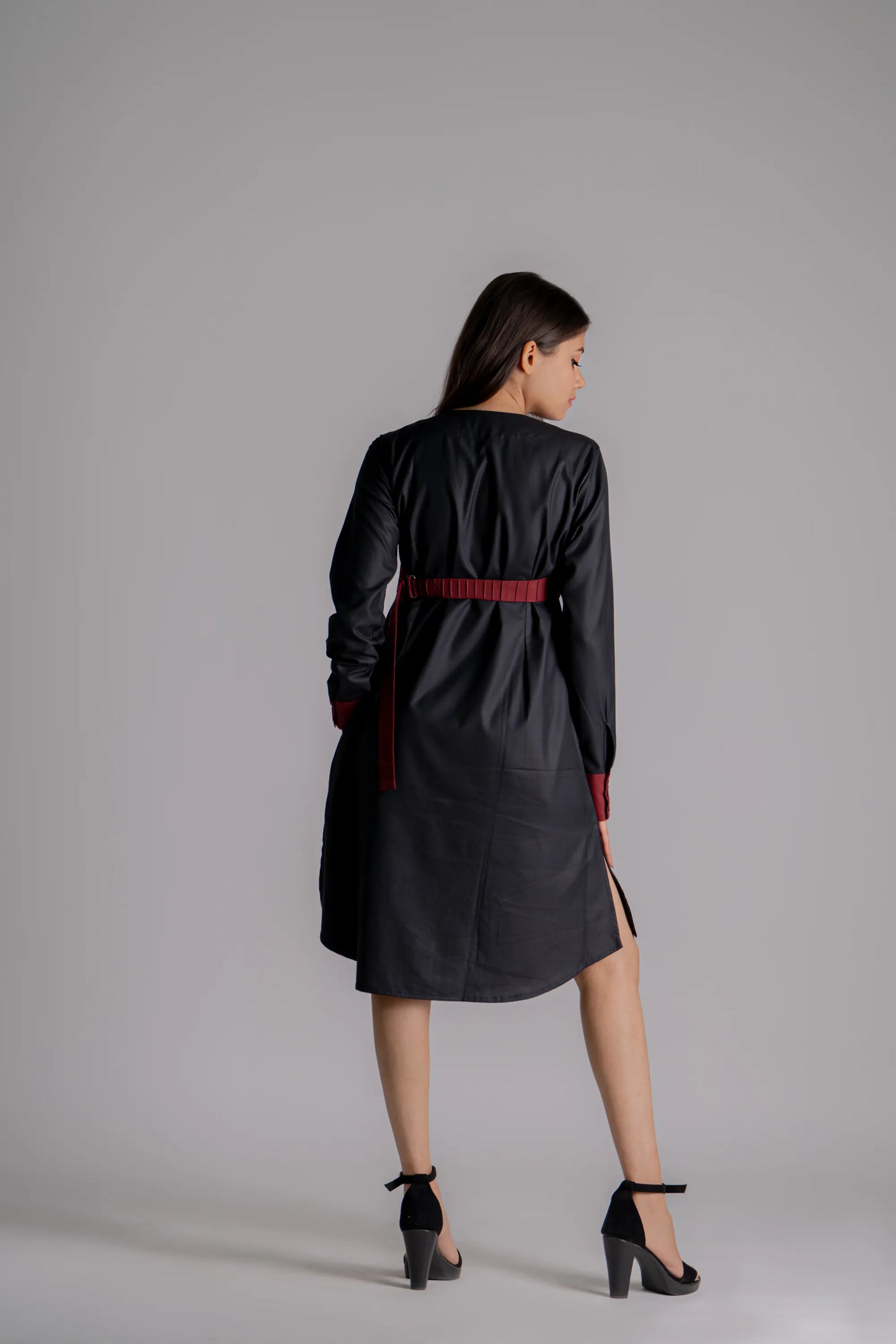 THE BUCKLE BACK DRESS